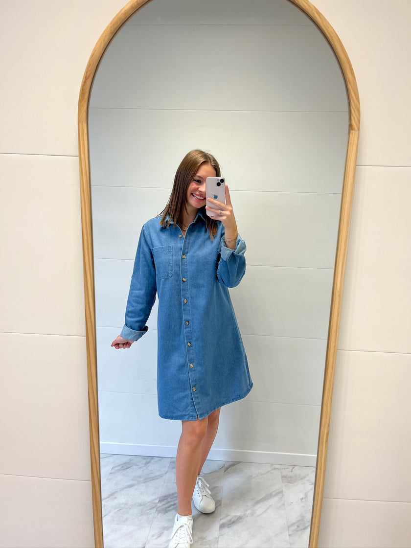 Robe en jean