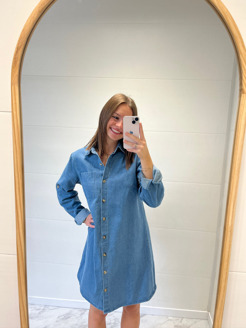 Robe en jean