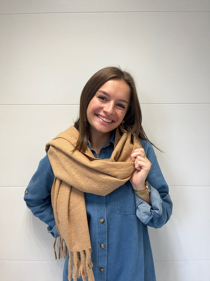 Écharpe Margot Camel