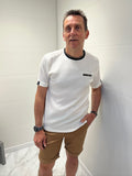 Tee-shirt - Blanc et Marine