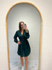 Robe courte verte
