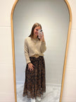 Gilet Camel à boutons