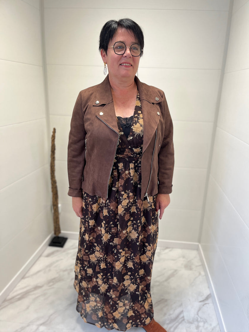 La veste Séduine Chocolat