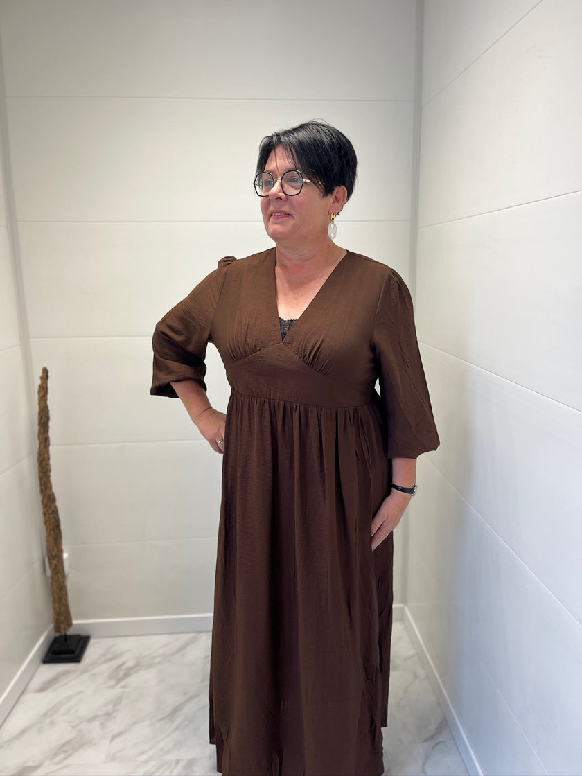 Robe longue Chocolat
