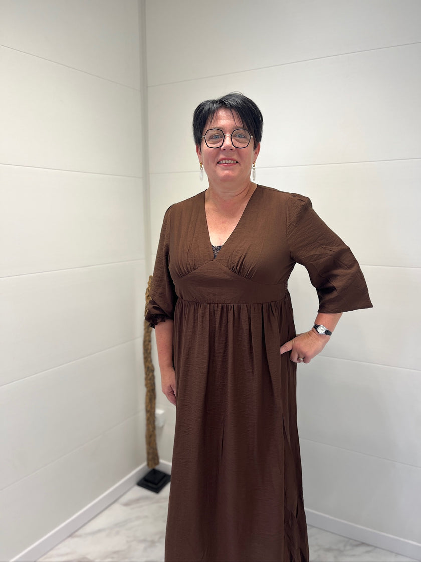 Robe longue Chocolat