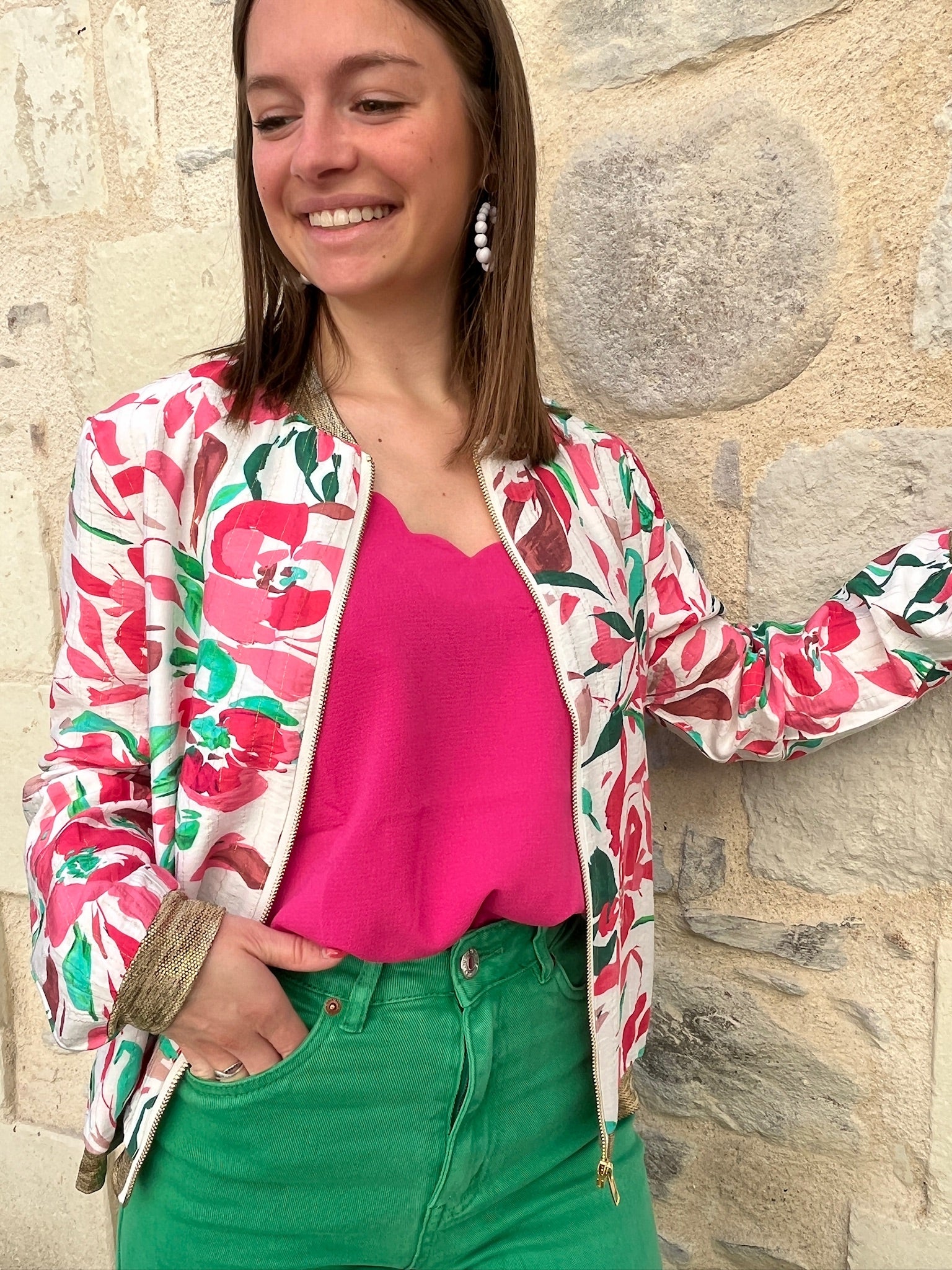 Top Mila - Fuchsia