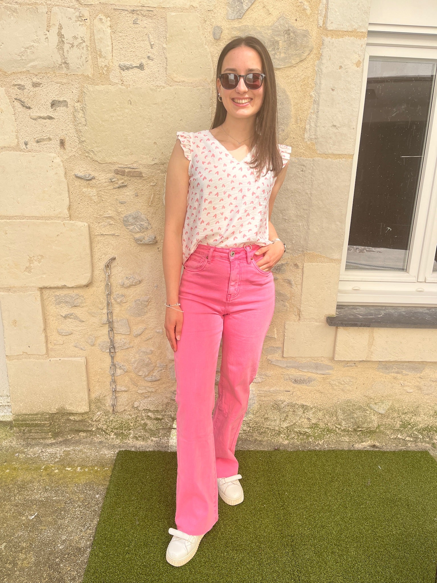 Pantalon Nicky - Rose