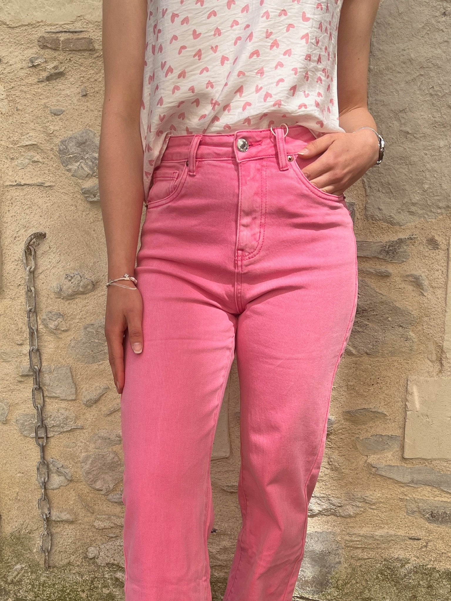Pantalon Nicky - Rose