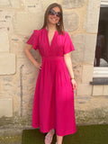 Robe longue - Fuchsia