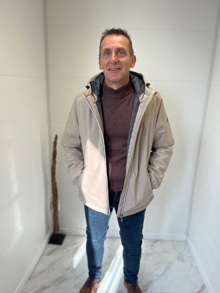 Manteau homme crème