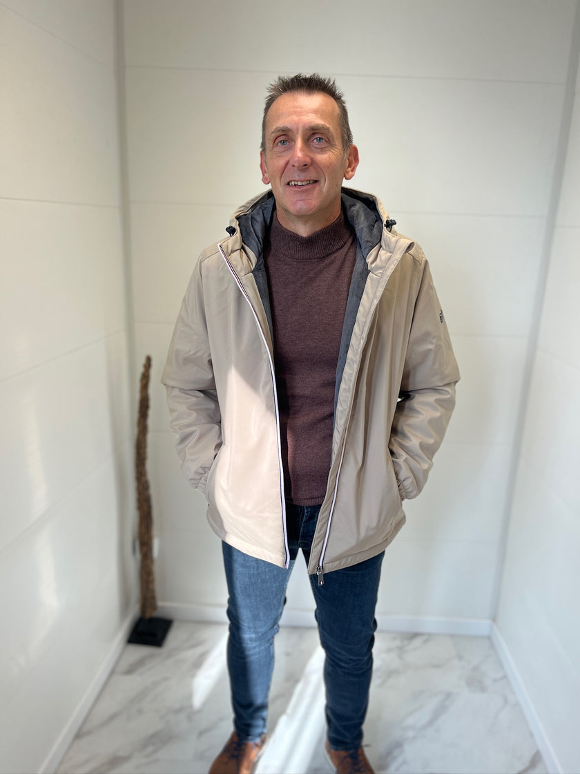 Manteau homme crème