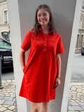 Robe courte Marion - Orange