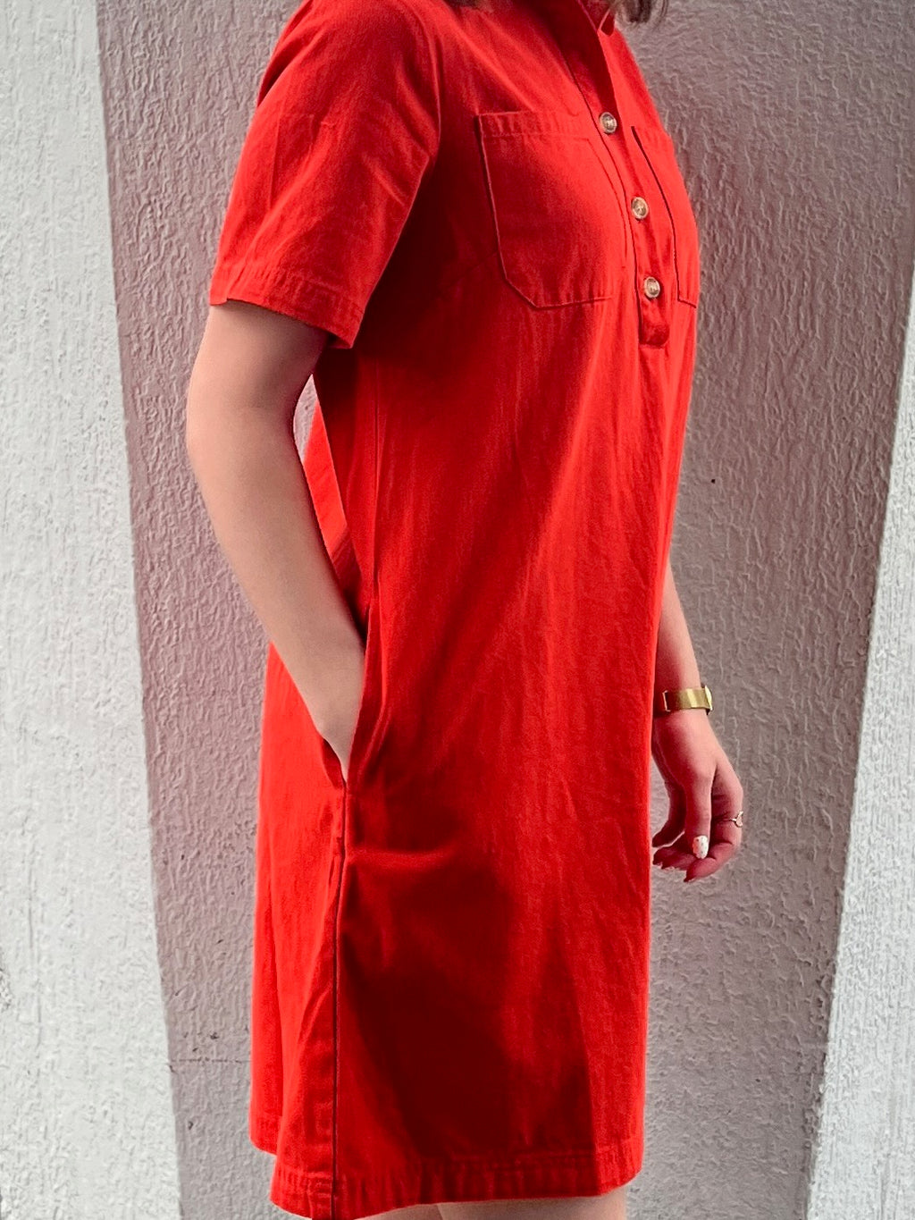 Robe courte Marion - Orange