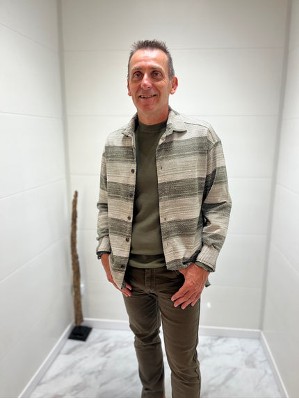 Surchemise homme kaki