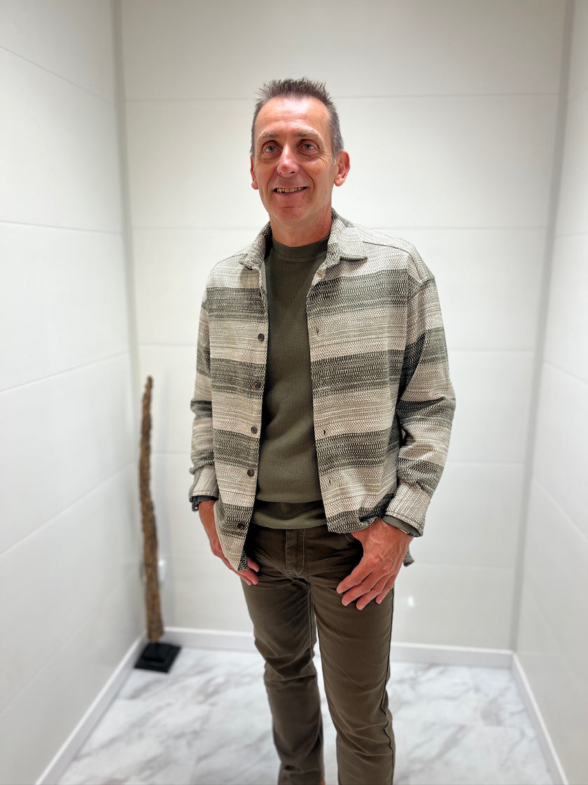 Surchemise homme kaki