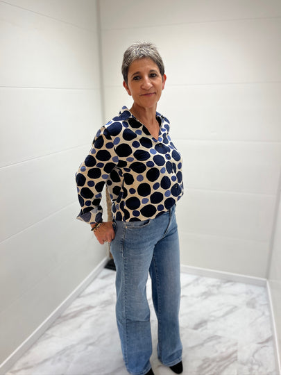 Chemise Audette à pois