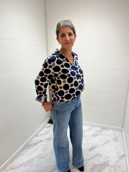 Chemise Audette à pois
