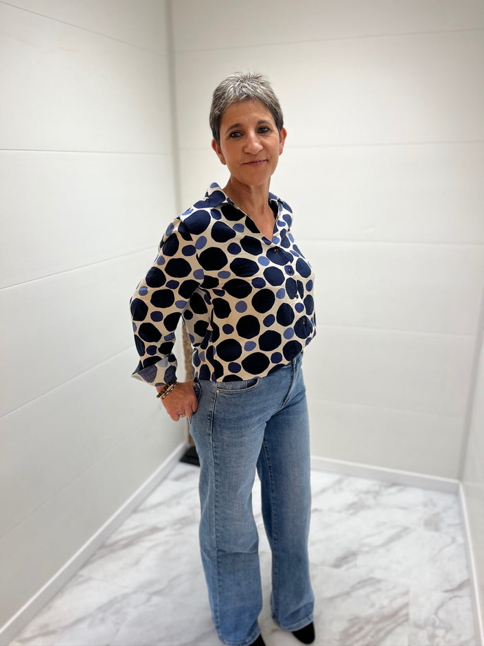 Chemise Audette à pois