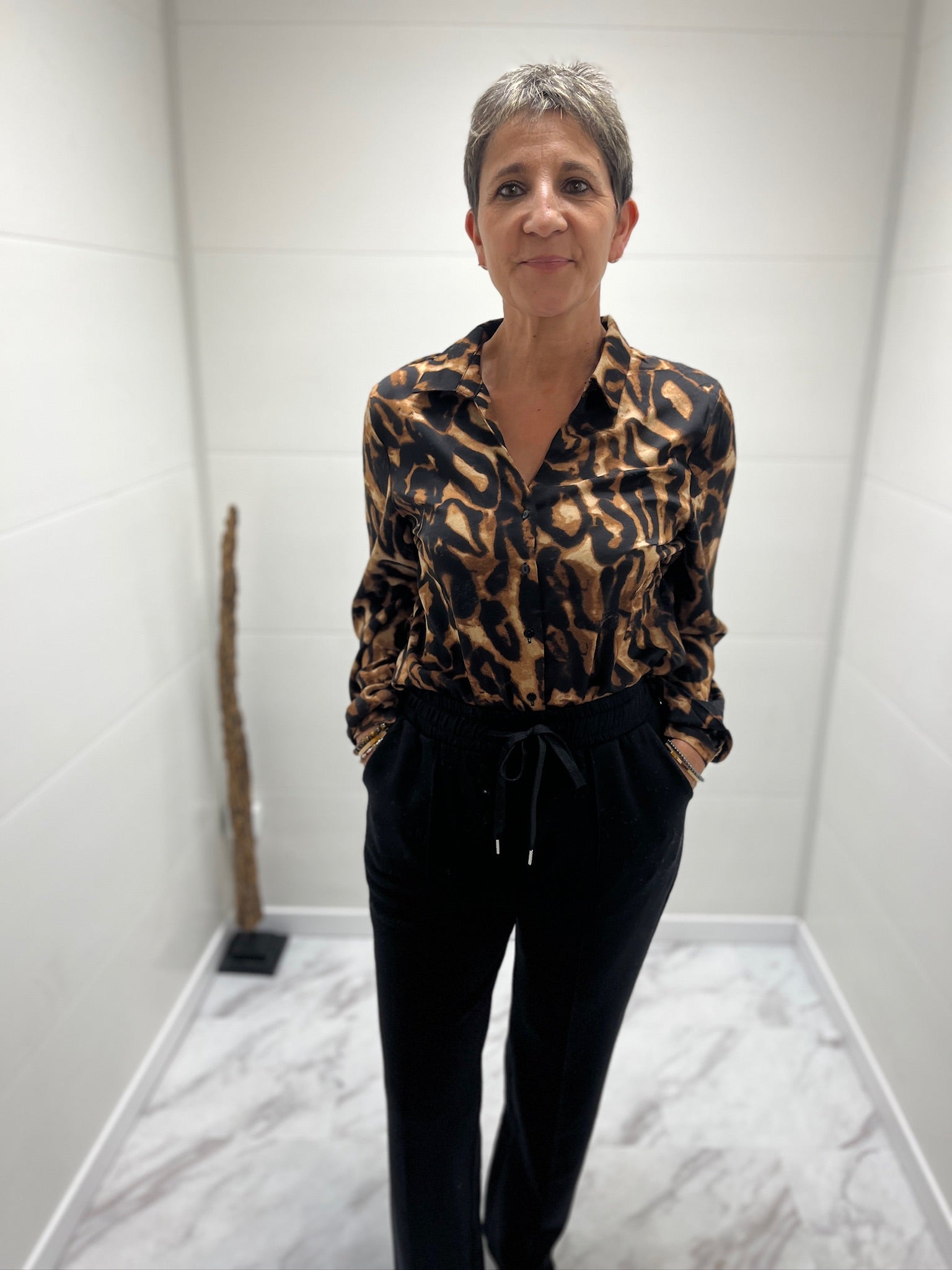 Chemise léopard Clarisse