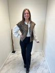 Gilet Léopard Louise