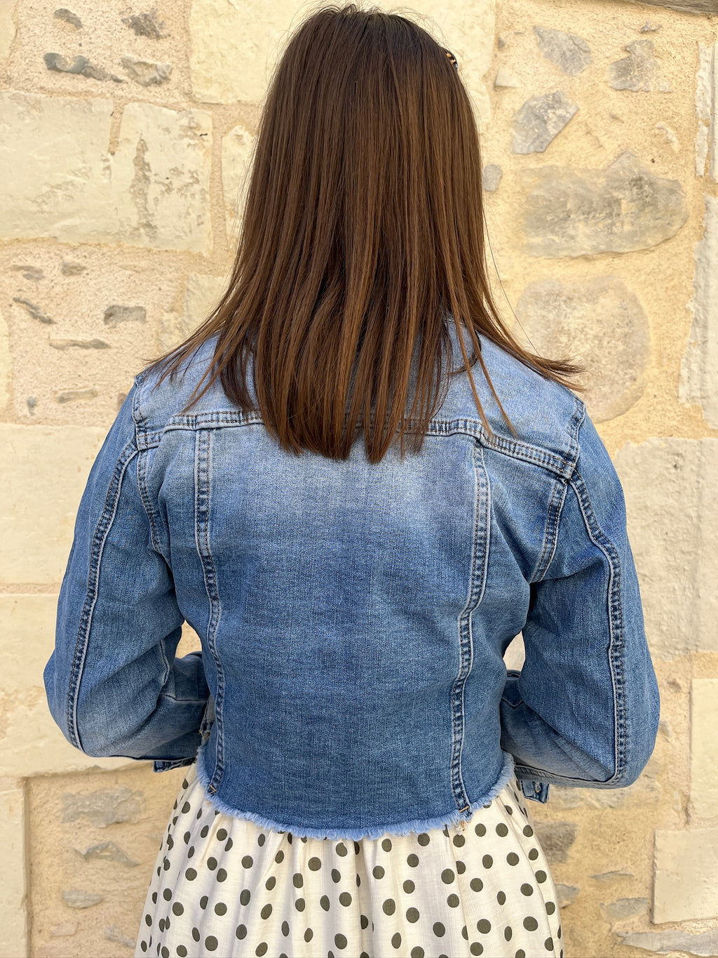 Veste en jean Céleste