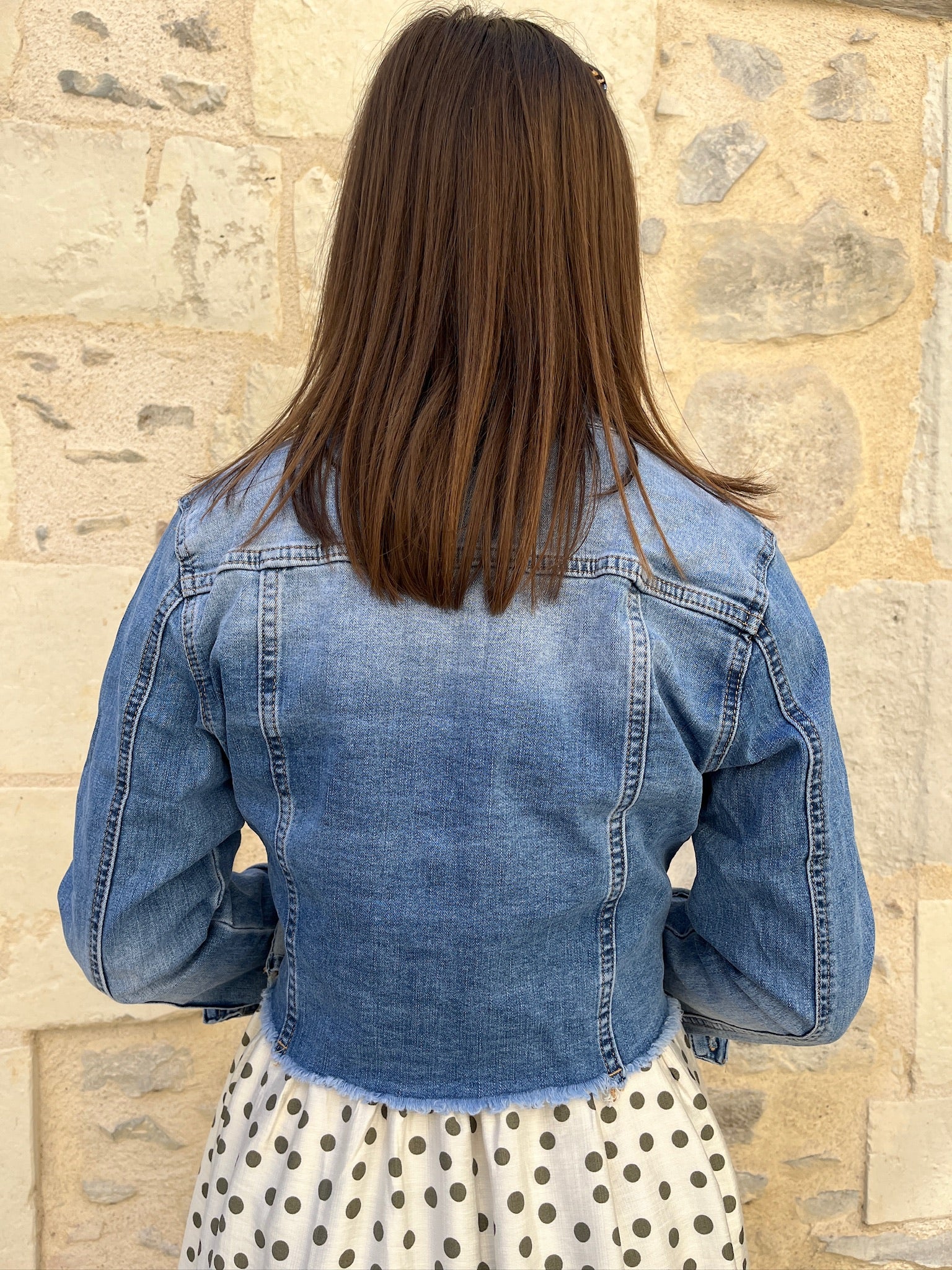 Veste en jean Céleste
