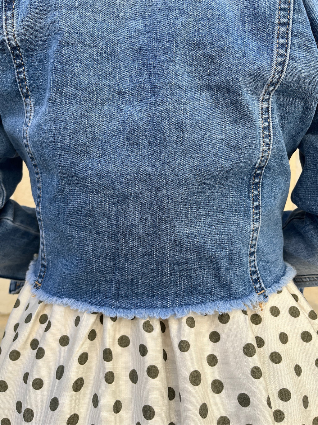 Veste en jean Céleste