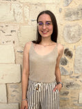 Débardeur Lydia - Écru