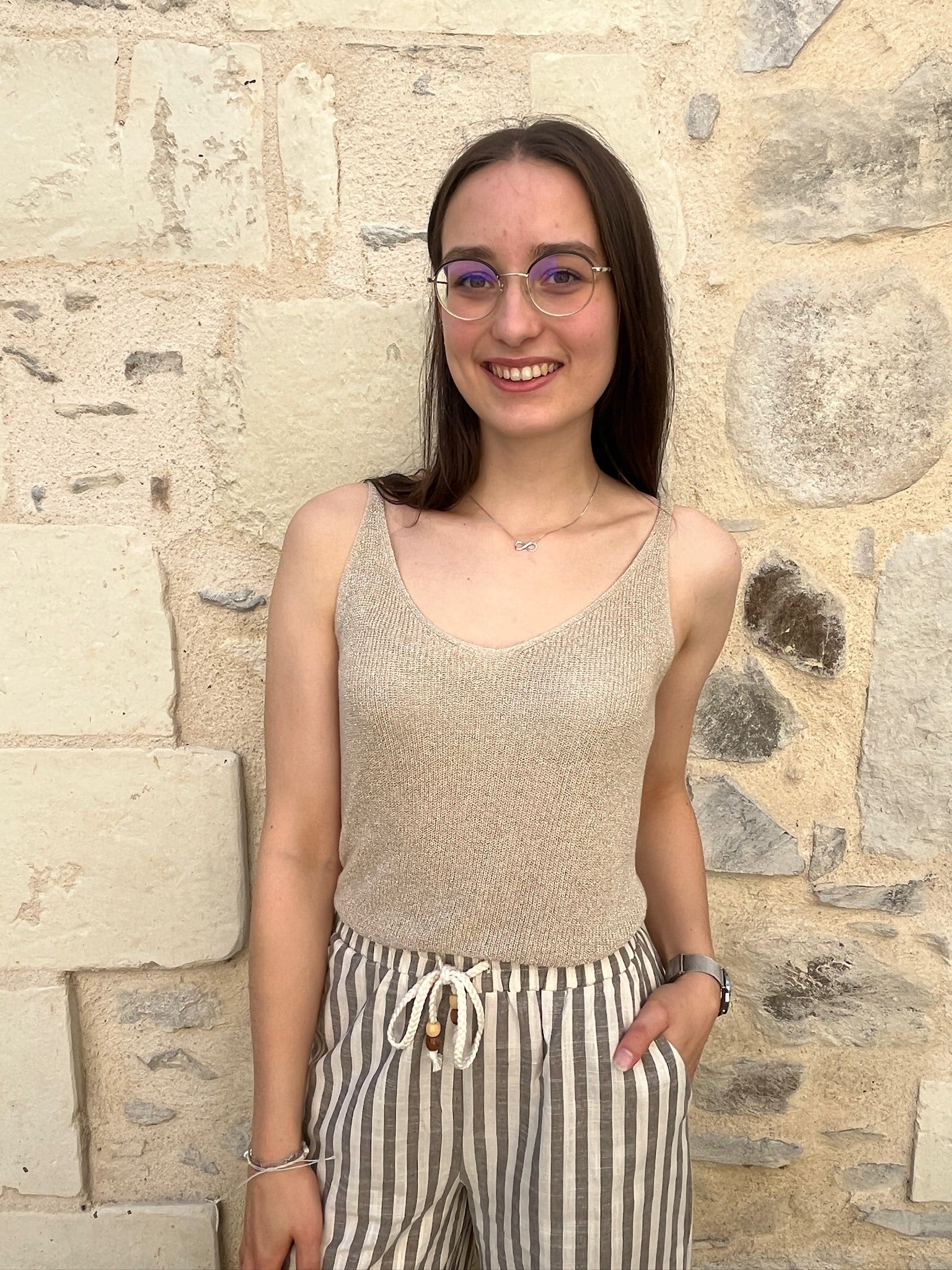 Débardeur Lydia - Écru