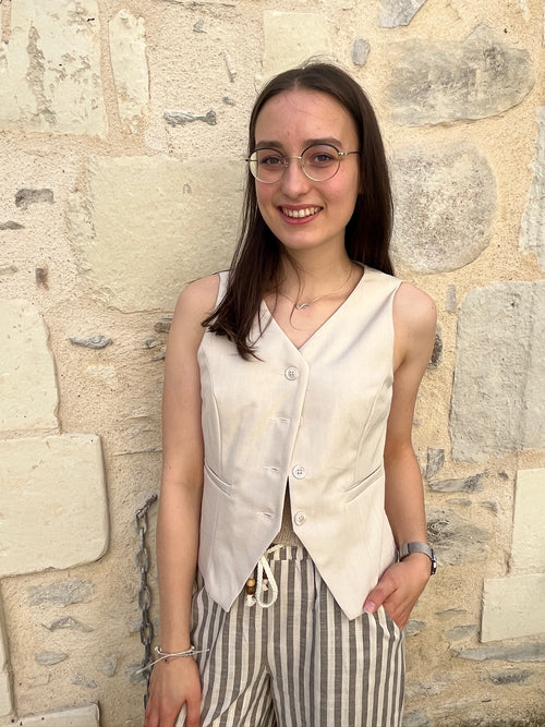 Boléro Lya - Beige