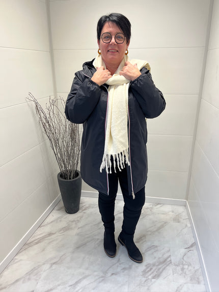 Imperméable long noir