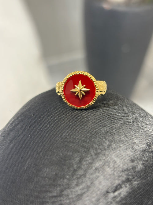Bague Harem - Rouge