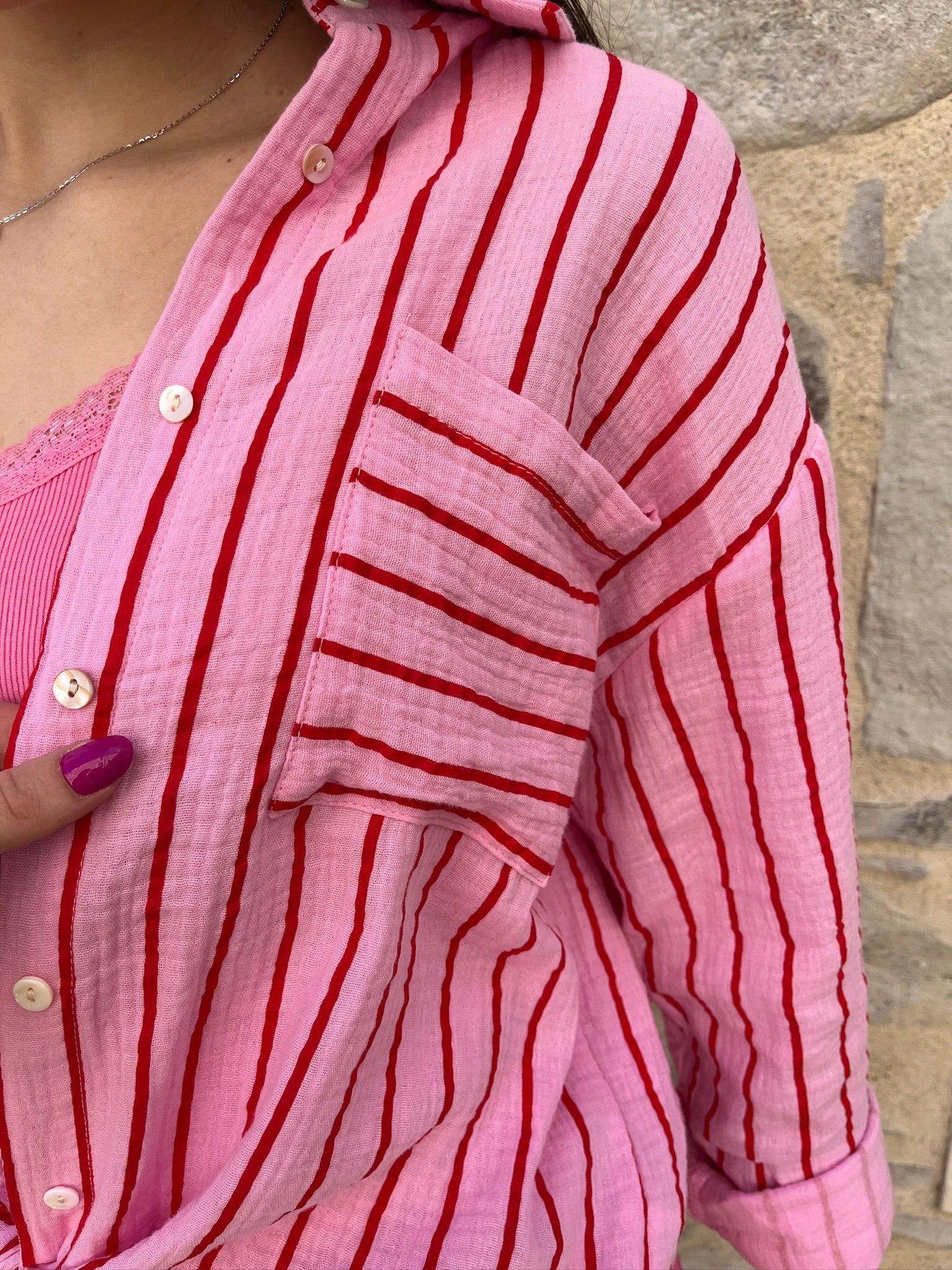 Chemise Vita - Rose