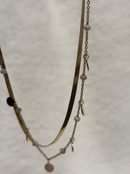 Collier Monique - Blanc