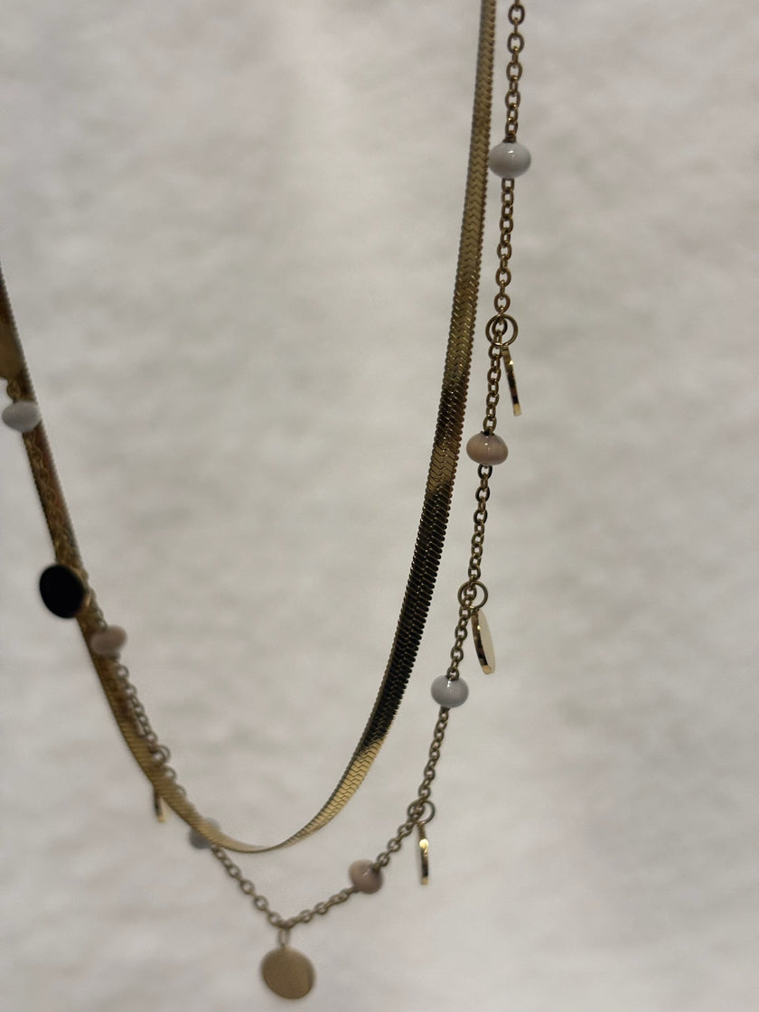 Collier Monique - Blanc