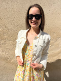 Veste en jean Jade - Blanche