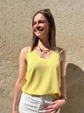 Top Elisa - Jaune