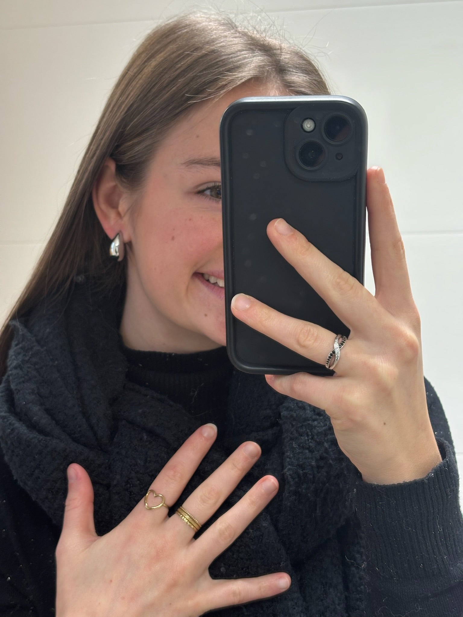 Boucles d'oreille Rosie