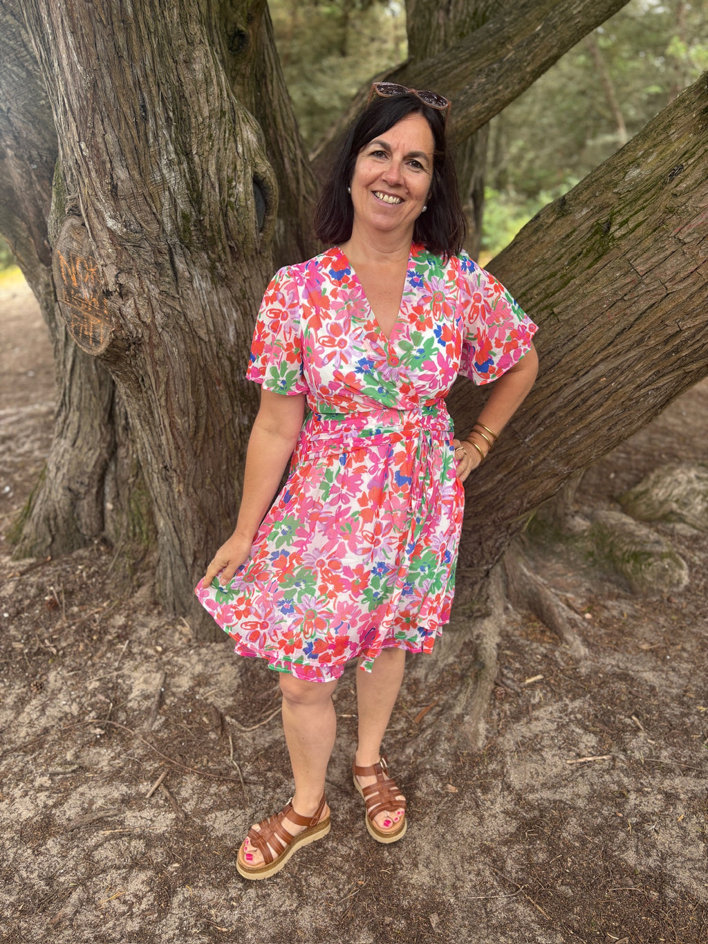 Robe courte Lila