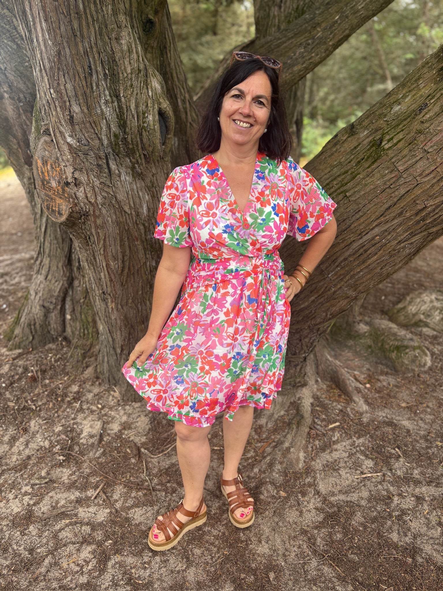 Robe courte Lila