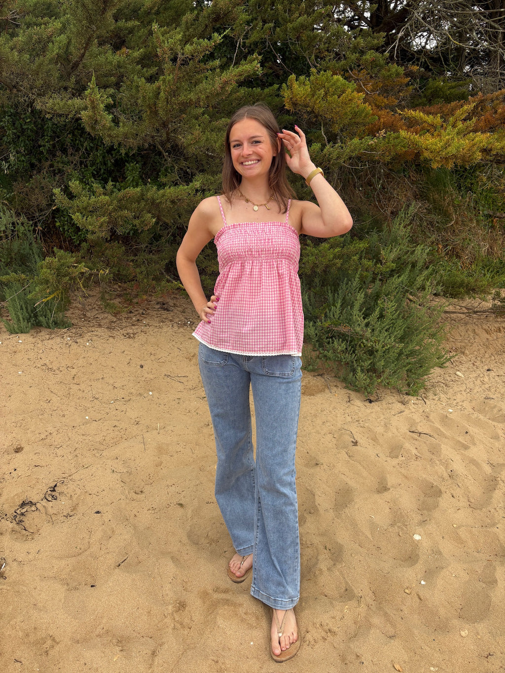 Top Lucile - Rose