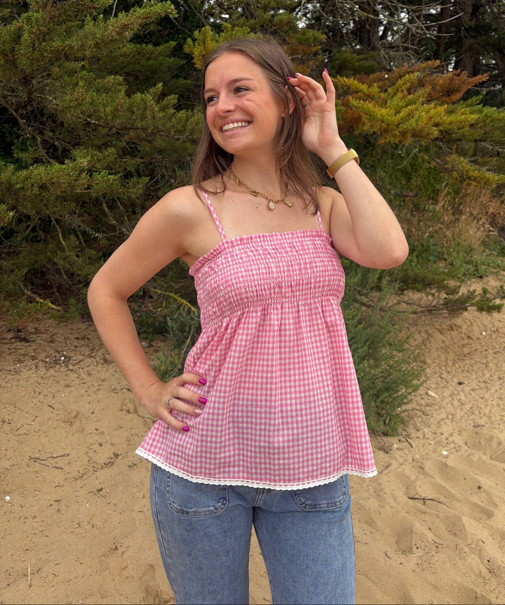 Top Lucile - Rose