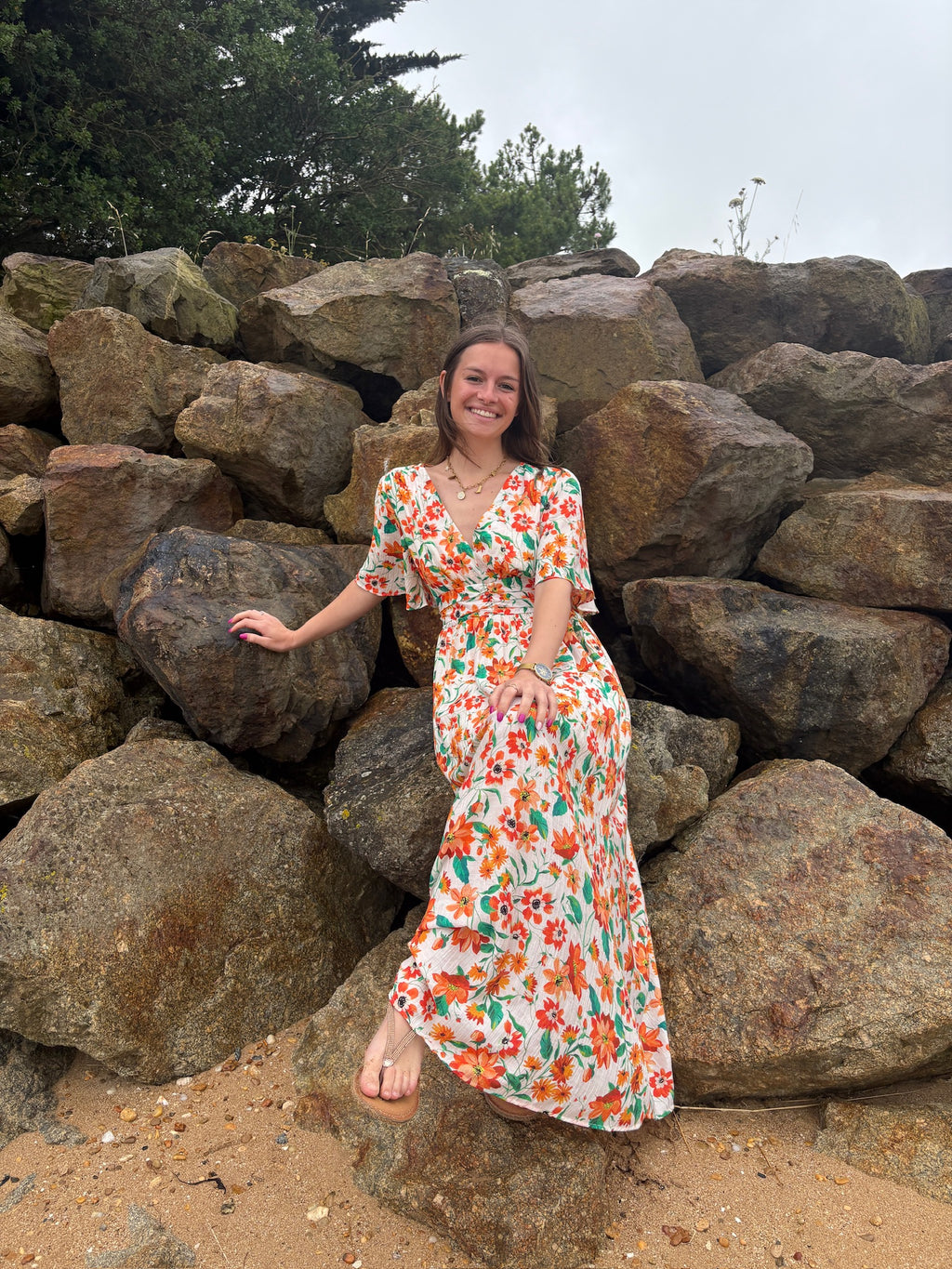 Robe longue Clarisse