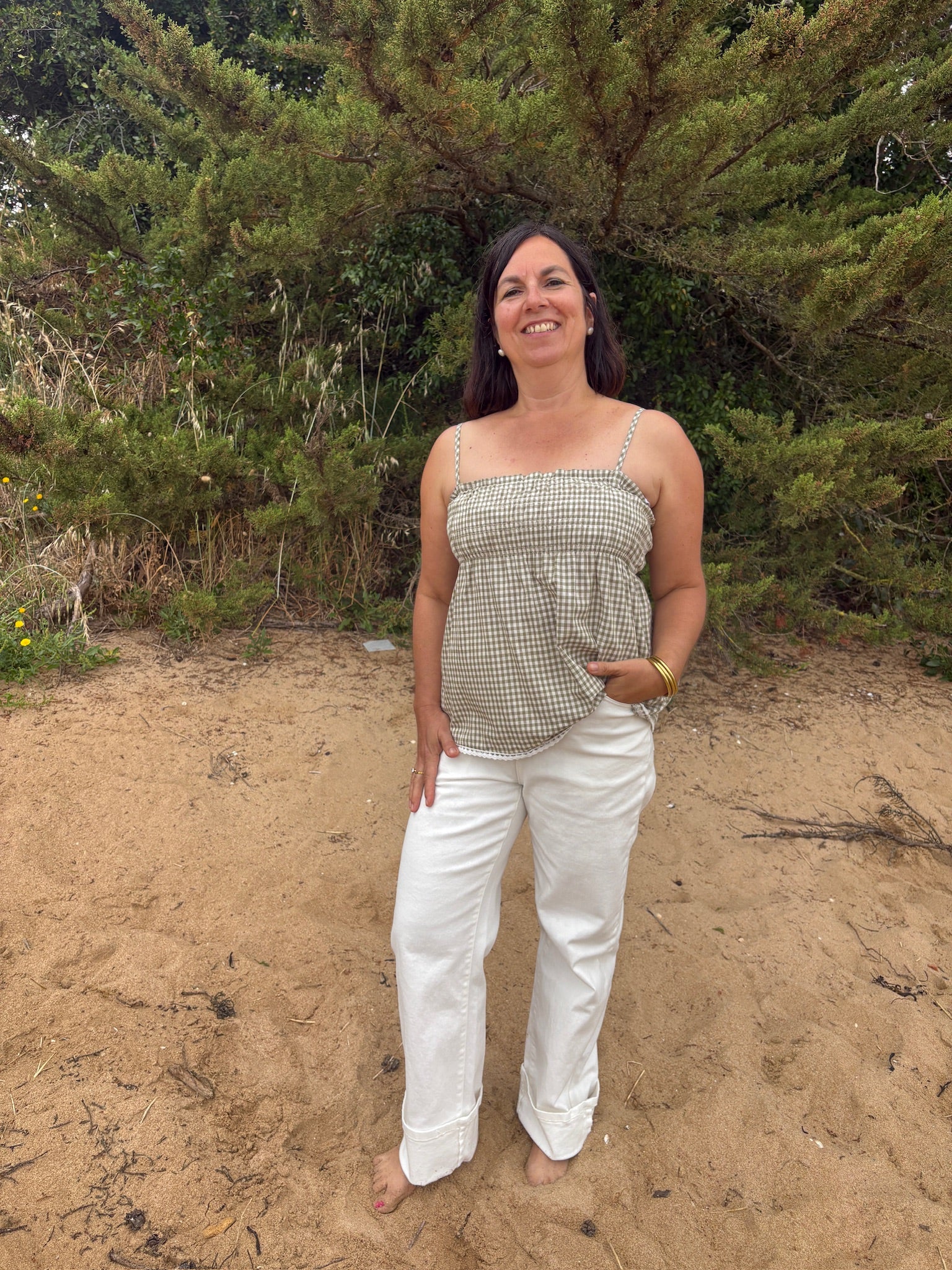 Top Lucile - Kaki