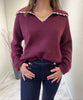 Pull Alexane Bordeaux
