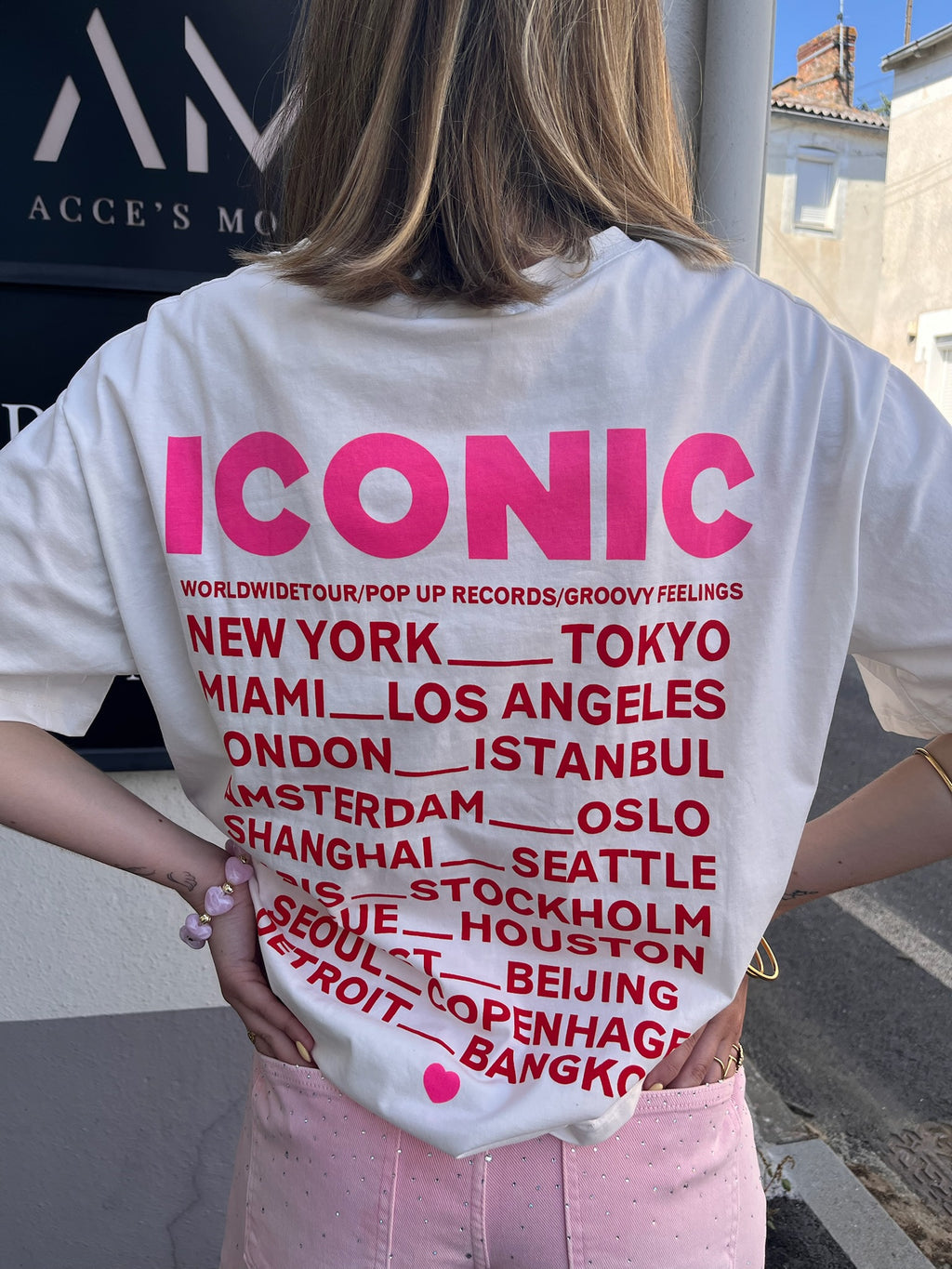 Tee-shirt ICONIC - Blanc