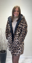 Manteau Cassandra léopard