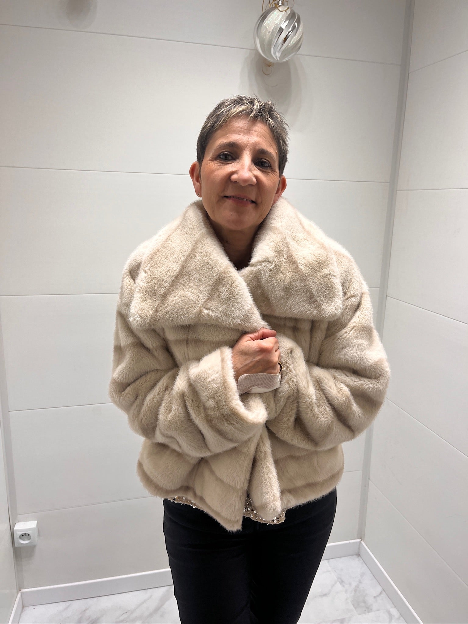 Manteau d'hiver court Sandra