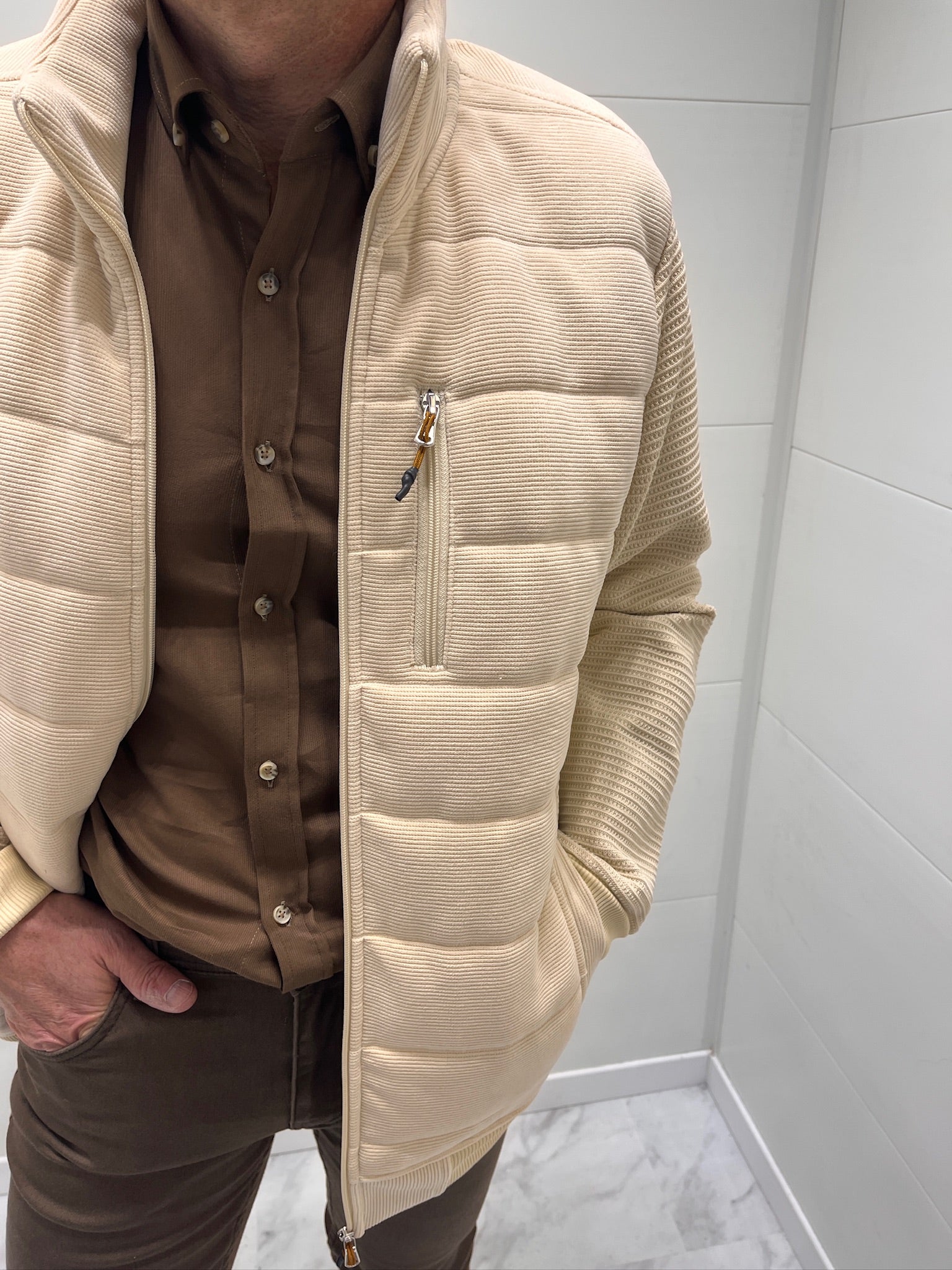 Manteau Olivier - Ecru