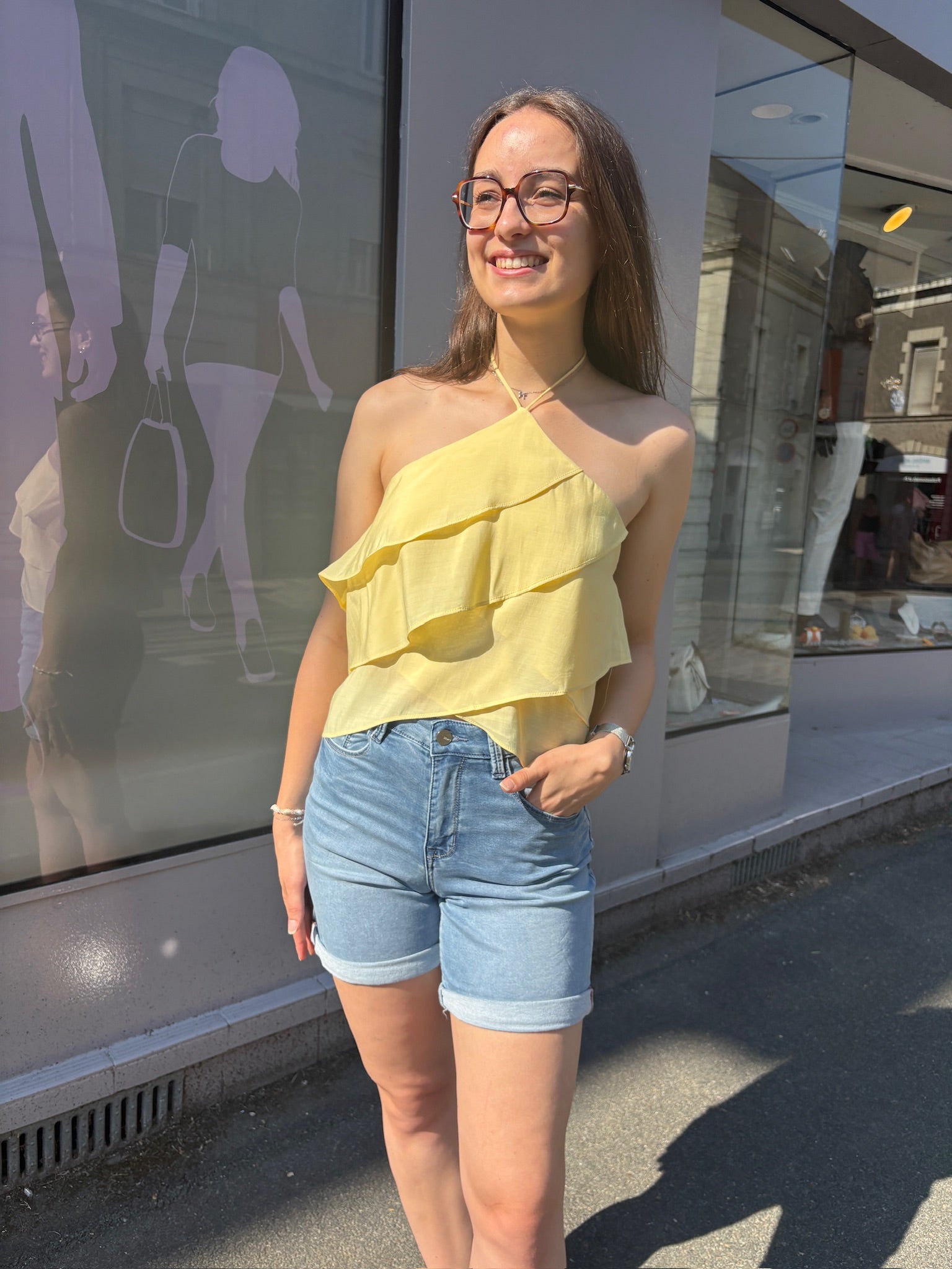 Top Diane - Jaune